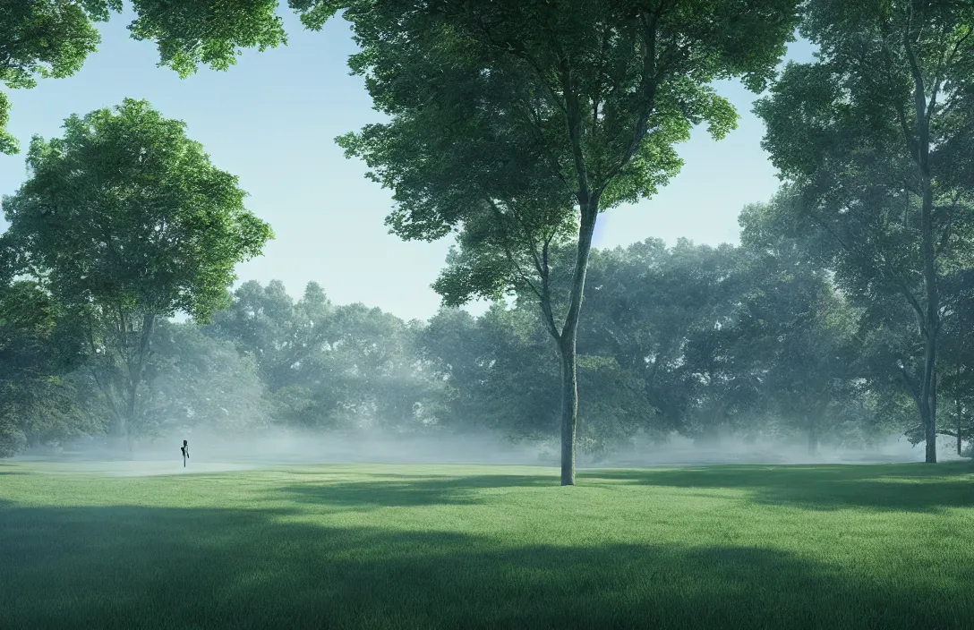 Image similar to form has depth as well as width and height. three - dimensional form is the basis royal garden design by andre le notre umbrian hills dissolving into mist under a limpid blue sky implicit link is made between render by gregory crewdson