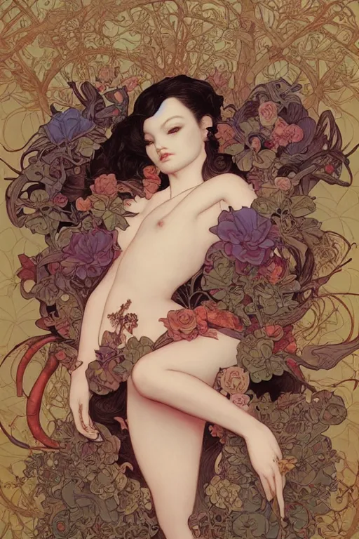 Prompt: by james jean, by mark ryden, by ross tran, by mucha, by greg rutkowksi