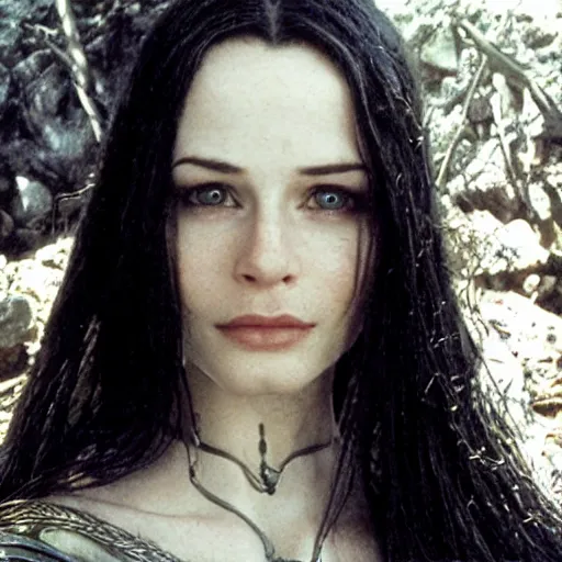 Image similar to selfie of arwen lotr