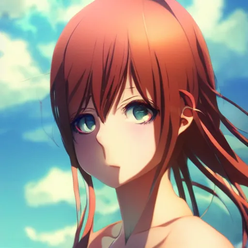 Image similar to photorealistic dramatic anime girl render, detailed face, colorful, atmosphere cinematic, by wlop, by ilyu kuvshinov, soft shadows, be concept art, super detailed, unreal engine 5, octane render, 8 k, super realistic, ufotable studio art style, global illumination, trending in pixiv, japanese light novel cover, visual novel