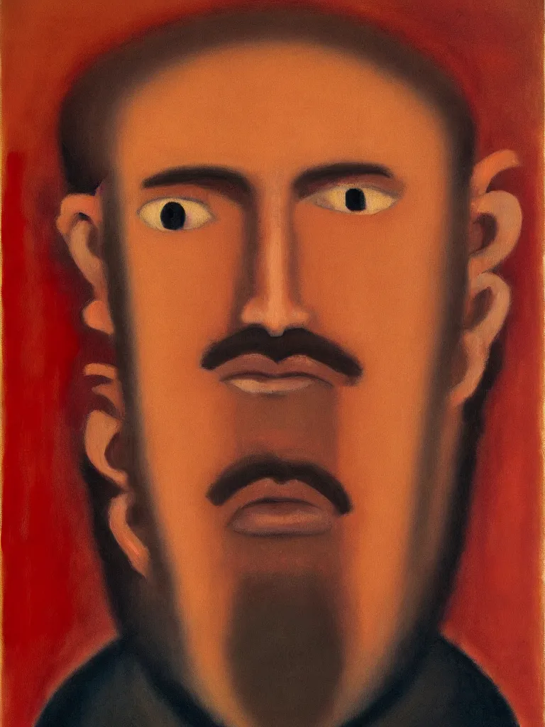 Prompt: a portrait a very ordinary person, by Mark Rothko, facing front, oil painting, anatomically correct, beautiful perfect face, sharp focus, Highly Detailed, Cinematic Lighting, 8k, HD
