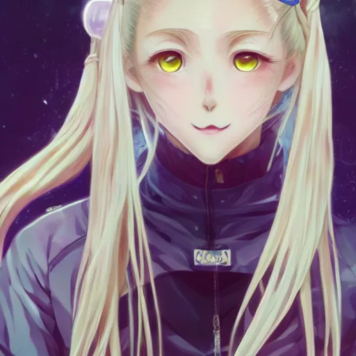 Prompt: anime portrait of elon musk as an anime cat girl waifu, long white hair, twisted braid, watery eyes, by Stanley Artgerm Lau, WLOP, Rossdraws, James Jean, Andrei Riabovitchev, Marc Simonetti, and Sakimichan, trending on artstation
