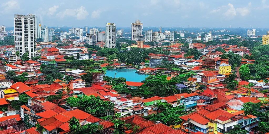 Prompt: colombo sri lanka by Takahashi, Rumiko