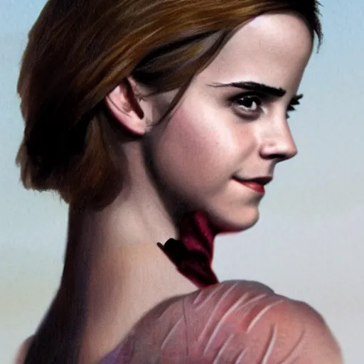 Image similar to emma watson by Chris Claremont