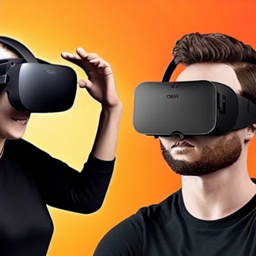 Image similar to next-gen oculus quest unboxing