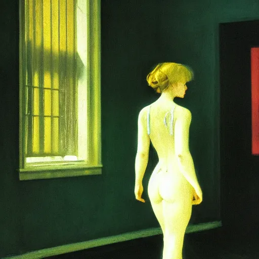 Image similar to close up of a ivory golden girl in a very ornate haunted liminal abandoned room, film still by edward hopper, by Pontormo, by klimt, pre-raphaelite. art noveau, art noveau, highly detailed, strong lights, liminal, eerie, Bright pastel colors