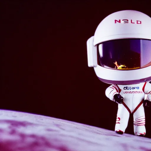 Image similar to elon musk as nendoroid with space - x rocket, 8 k hd dof, cinestill 8 0 0 t,