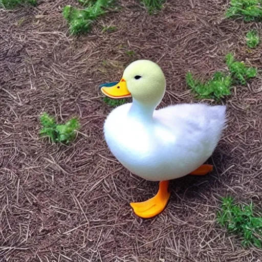 Prompt: very cute duck