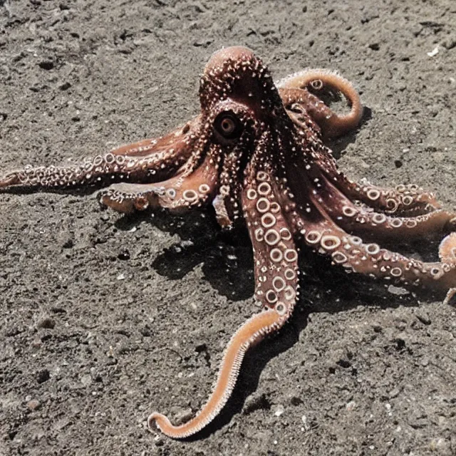 Image similar to a photo of a octopus - eagle hybrid