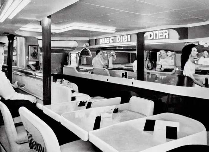 Image similar to diner, 1950s,jukebox