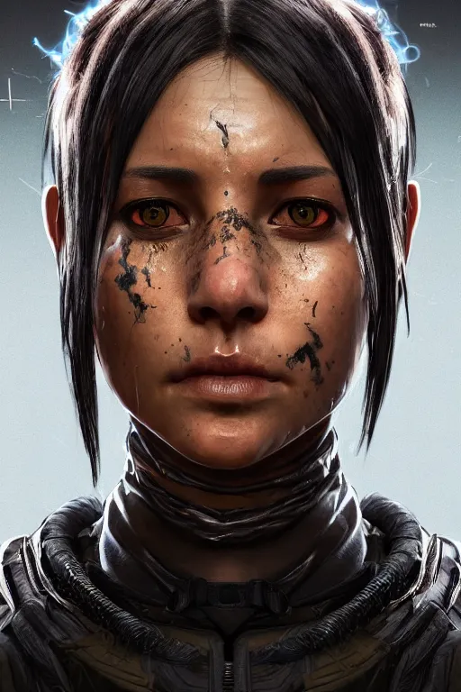 Image similar to ultra realistic facial portrait of wraith from apex legends, digital art, character portrait, highly detailed, trending on artstation, lens flare, atmosphere, hyper realistic, cinematic lightning, sharp focus, unreal engine 5, extreme details perfect face, pretty face, fine - face, illustration, 8 k, ultra texture, masterpiece