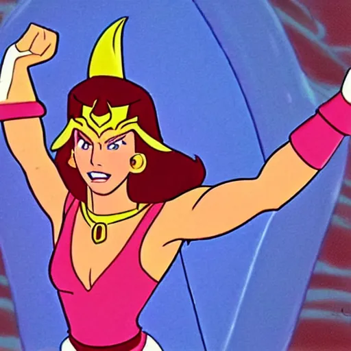 Image similar to Catra from She-Ra: Princess of Power (1985)