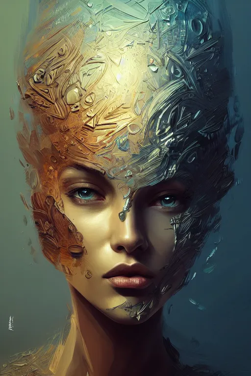 Image similar to minds magic, abstract, realistic, modern, intricate, elegant, highly detailed, digital painting, artstation, concept art, smooth, sharp focus, illustration, art by ilja repin