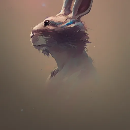 Prompt: 🐇👨‍🚀, digital Art,hyperrealist, artstation, greg rutkowski