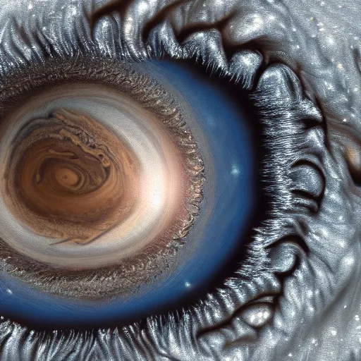 Image similar to jupiter angry made of diamond eyeballs, photorealism, 8 k, ultra detailed.