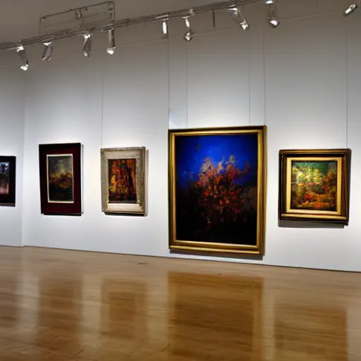 Image similar to Haunted Art Gallery