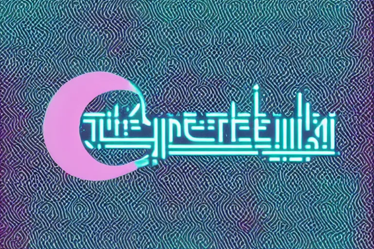 Prompt: Intimaa> text logo, album cover, community, synth-wave