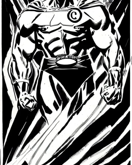 Prompt: ink illustration detailed portrait of DC black adam, artwork by mike mignola