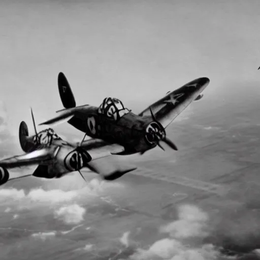 Image similar to ww 2 dogfight