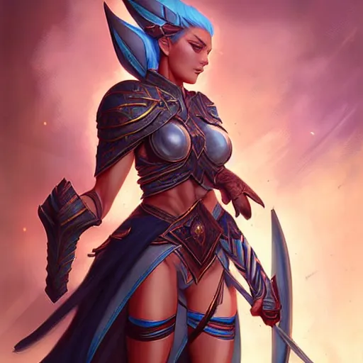 Image similar to fantasy art elves Warrior, ultradetailed, by ross tran, by artgerm, by greg rutkowski