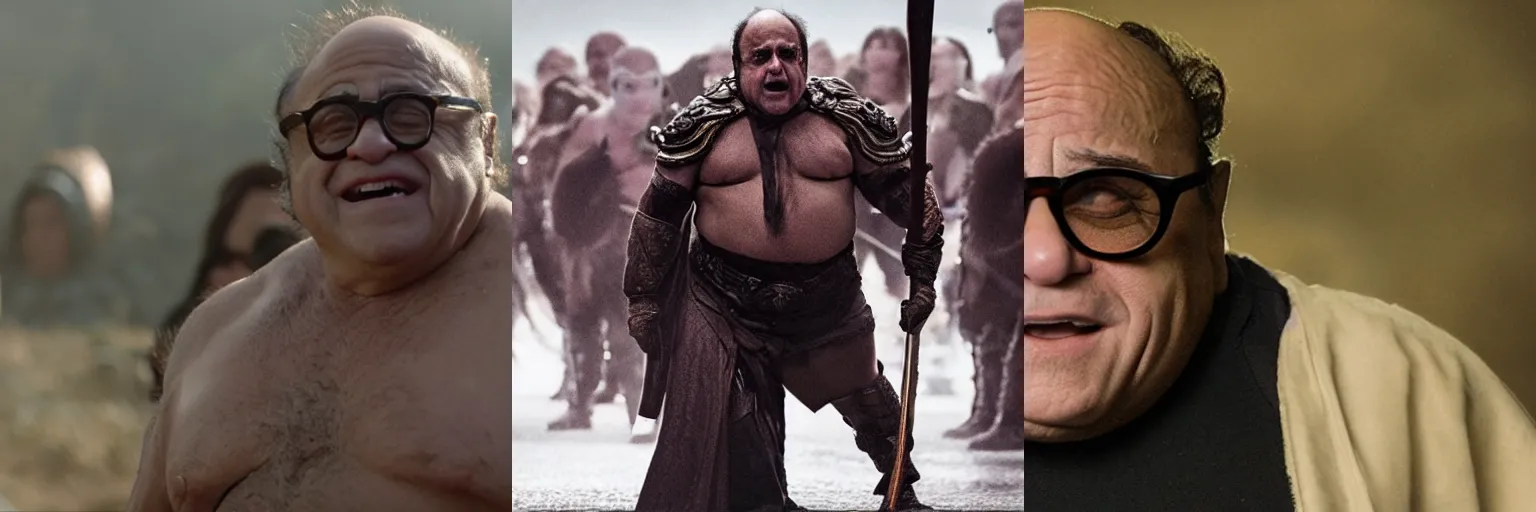 Prompt: Danny DeVito in Elden Ring