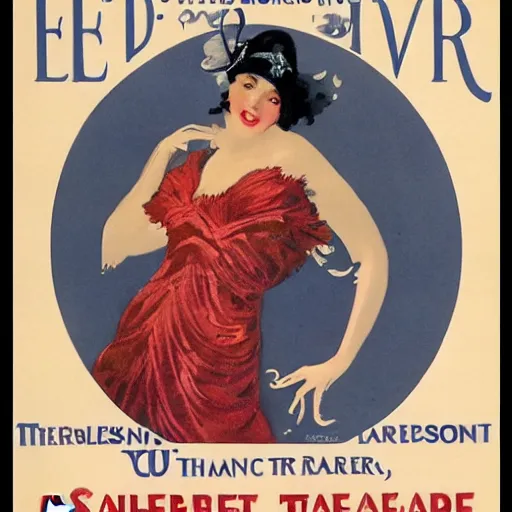 Image similar to l. t. piver advert by fred l packer, 1 9 2 3