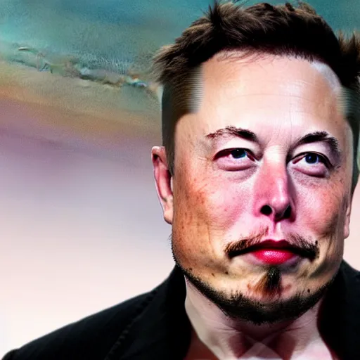 Image similar to bearded elon musk