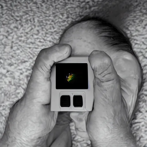 Image similar to a FLIR image of a sitting human