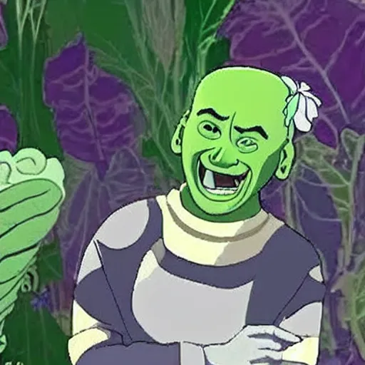 Prompt: Joe Biden screaming My Cabbages!!! in ATLA, cabbage guy, still from avatar 2010