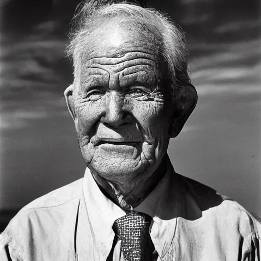 Prompt: afrikaans oom, photo by ansel adams