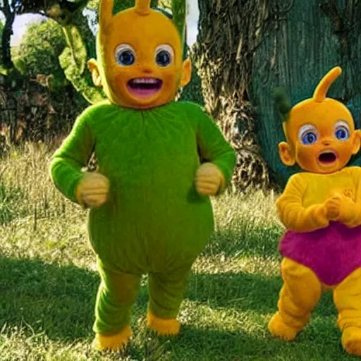 Image similar to Margay Teletubbies