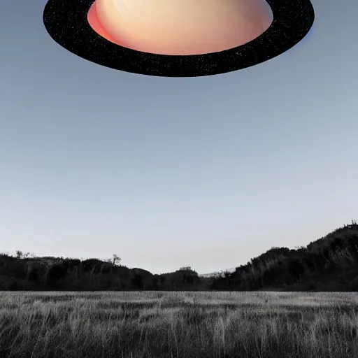 Image similar to huge mysterious ufo ignoring the laws of physics over a natural scene. entries in the 2 0 2 0 sony world photography awards.