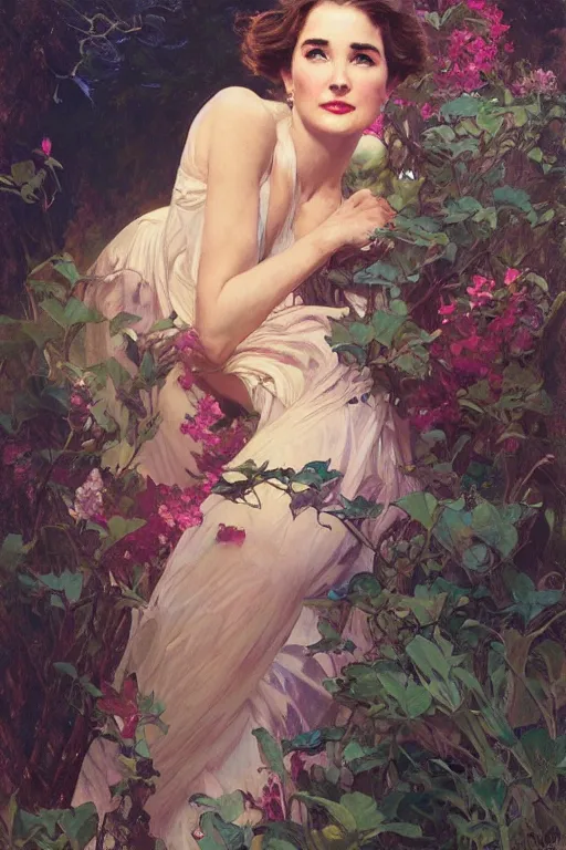 Image similar to Julie Adams portrait, fantasy, elegant, intricate, by Stanley Artgerm Lau, greg rutkowski, thomas kindkade, alphonse mucha, loish, norman Rockwell