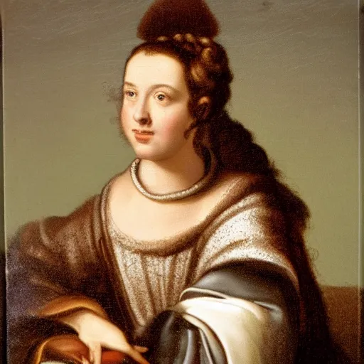 Image similar to photo of young woman by lavinia fontana