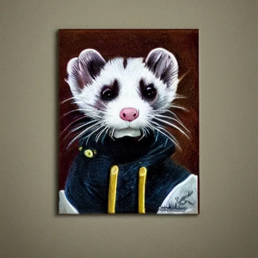 Image similar to Furry ferret art