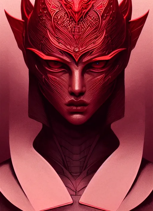 Prompt: symmetry!! brutalist portrait of a red dragon priestess, dark fantasy, intricate, highly detailed, dynamic lighting, digital art, digital painting, artstation, terence nielsen, sharp focus, illustration, art by artgerm and greg rutkowski and moebius, 8 k