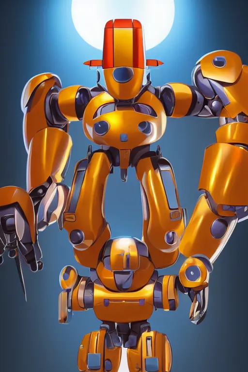 Image similar to metabots medabots medarotto medarot robot minimalist comics, behance hd by jesper ejsing, by rhads, makoto shinkai and lois van baarle, ilya kuvshinov, rossdraws global illumination ray tracing hdr radiating a glowing aura