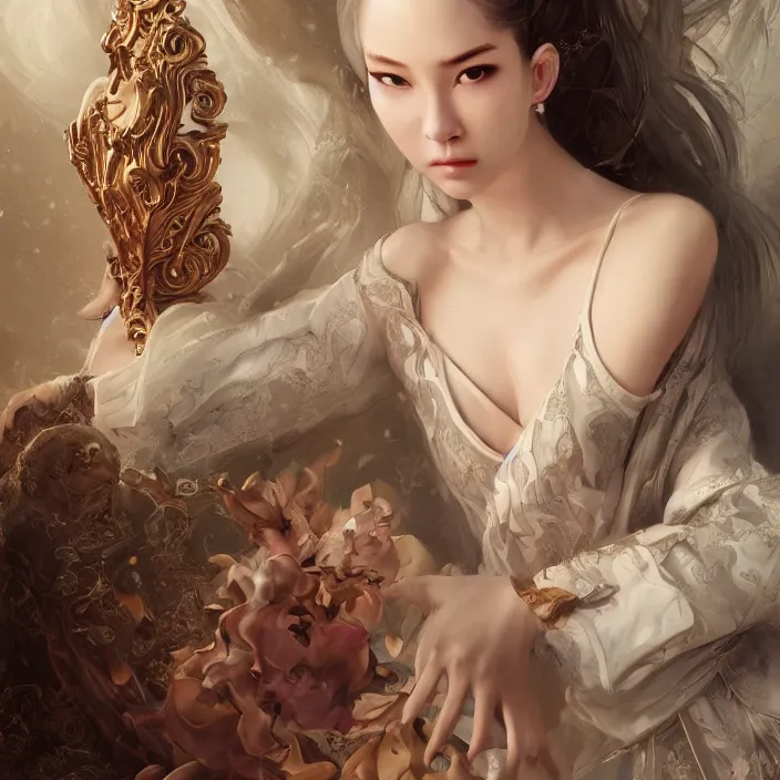 Prompt: a masterpiece ultrarealistic ultradetailed portrait princess of a very beautiful ninja girl, baroque renaissance. medium shot, intricate, elegant, by stanley artgerm lau, wlop, rossdraws, james jean, andrei riabovitchev, marc simonetti, light by julie bell, ismail inceoglu, porcelain skin. global illumination. vfx