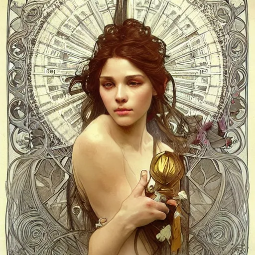 Image similar to beautiful lifelike award winning pencil illustration of devine trending on art station artgerm greg rutkowski alphonse mucha cinematic atmospheric