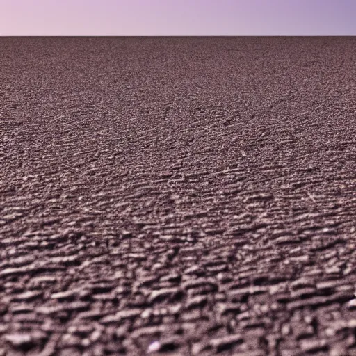 Image similar to Ground view of the surface of the Sun, sharp, endless horizon, award winning photography