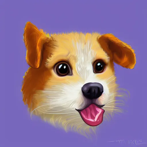 Prompt: cutest little mlem, digital art, daily deviation