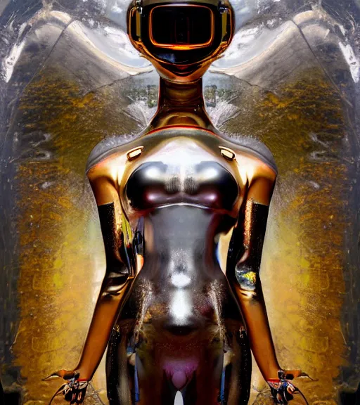 Image similar to portrait_photo_of_a_stunningly beautiful gynoid android, 22nd century, hyper detailed by Annie Leibovitz, Steve McCurry, David Lazar, Jimmy Nelsson, professional photography