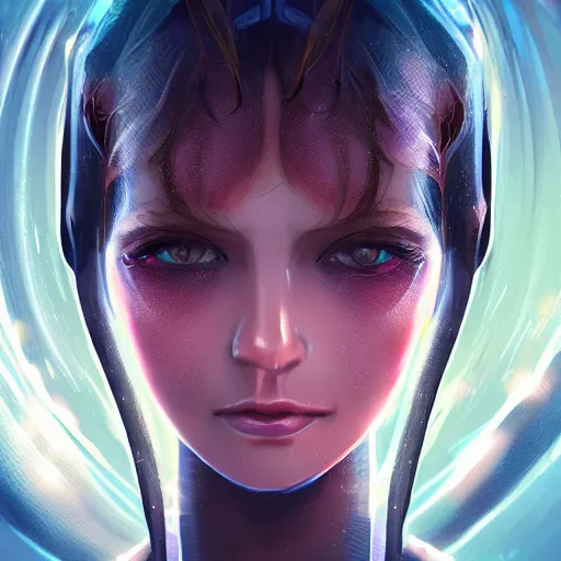 Prompt: beautiful girl in a wormhole character concept style, by Mateusz Urbanowicz, beautiful girl, 8k character concept art, by WLOP, cinematic lighting, trending on artstation, symmetrical portrait symmetrical, highly detailed CGsociety, hyper