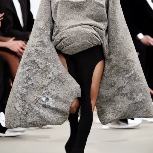 Image similar to innovative clothing design, by balenciaga, yeezy