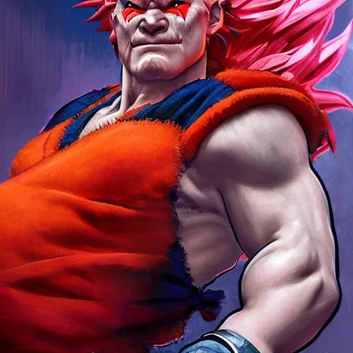 david koechner as akuma street fighter, high kick, 4