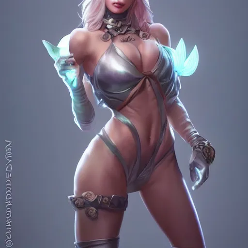 Prompt: sage ( valorant ) in a bunny suit, cg animation, riot entertainment, arcane, realistic, character select portrait, by artgerm, greg rutkowski, alphonse mucha, 3 d