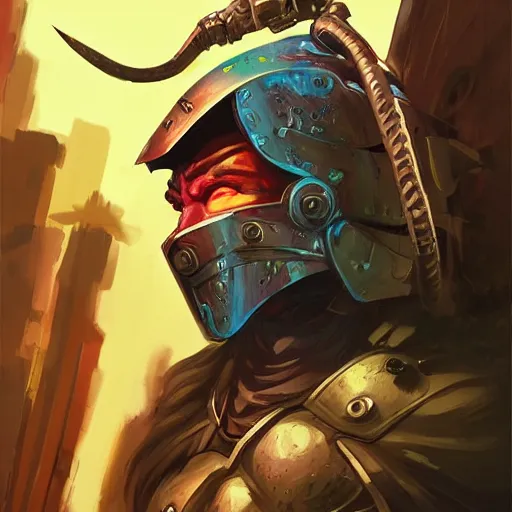 Image similar to cyberpunk viking helmet mask warrior goddess robot ninja fantasy, art gta 5 cover, official fanart behance hd artstation by jesper ejsing, by rhads, makoto shinkai and lois van baarle, ilya kuvshinov, ossdraws