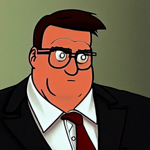 Prompt: peter griffin in the sopranos, photo realistic, high detail, hyper realistic