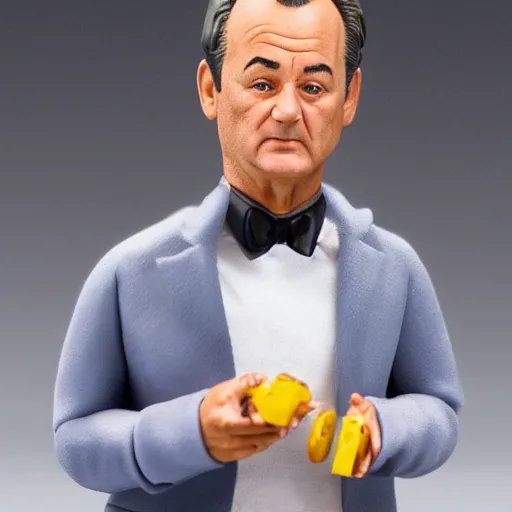 Image similar to action figure of bill murray, product shot