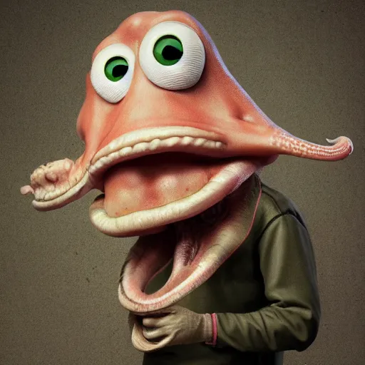 Prompt: hyperrealistic dslr film still of early cuyler squidbillies anthropomorphic squid, stunning 8 k octane comprehensive 3 d render, inspired by istvan sandorfi & greg rutkowski & unreal engine, perfect symmetry, dim volumetric cinematic lighting, extremely hyper - detailed, extremely lifelike attributes & lifelike texture, intricate, masterpiece, artstation, stunning